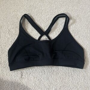 Women's Black Sports Bra